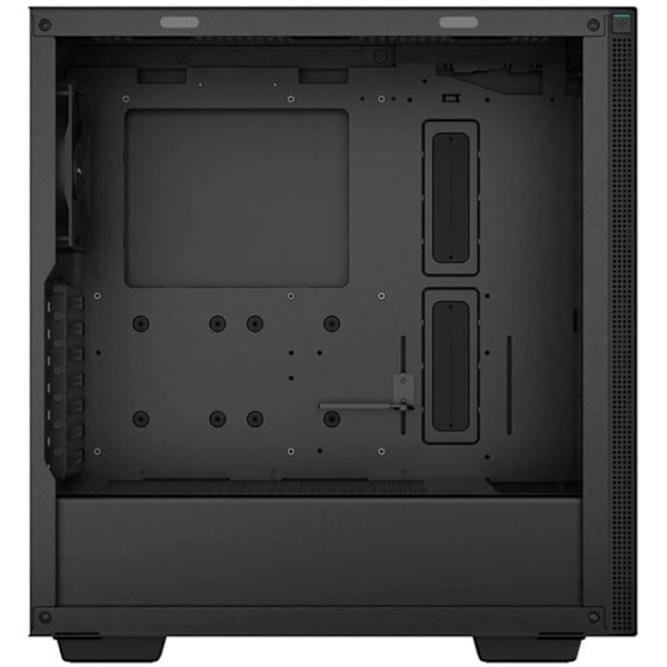 Middelstående PC-kabinet uden strømforsyning - DEEPCOOL CH510 (Sort) - E-ATX/ATX/Micro ATX - 1x120mm - USB 3.0/HD Audio - Hærdet glas