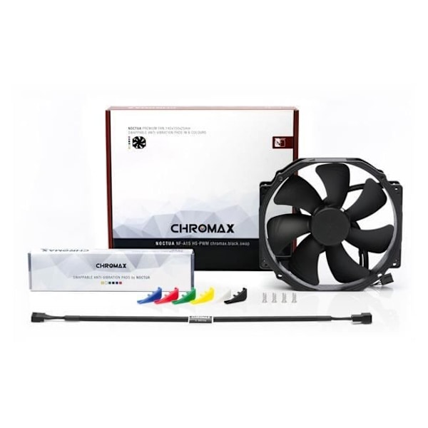 NOCTUA NF-A15 HS-PWM Fläkt - chromax.black.swap Series