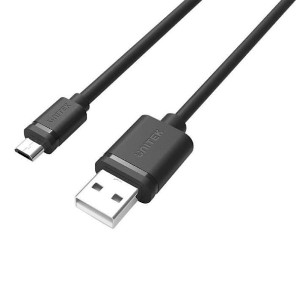 UNITEK USB A - MICRO USB KAAPELI - 1 M - NOPEA LATAUS JA SYNKRONOINTI
