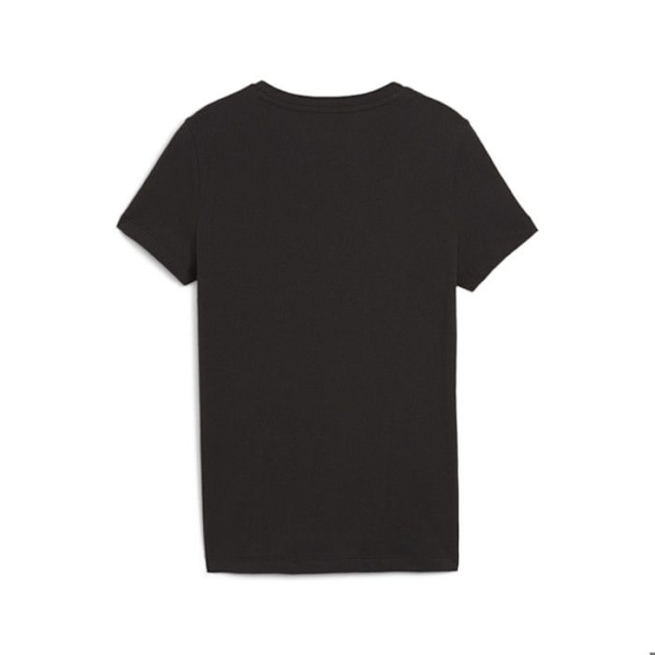 T-shirt - Puma - Ess+ Script Metallic - Svart - Korta ärmar - Rundad krage svart 16 år gammal