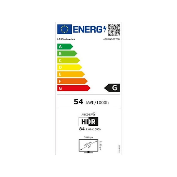 LG NanoCell AI NANO82 4K 43-tommer TV - LG - 43NANO82T6B