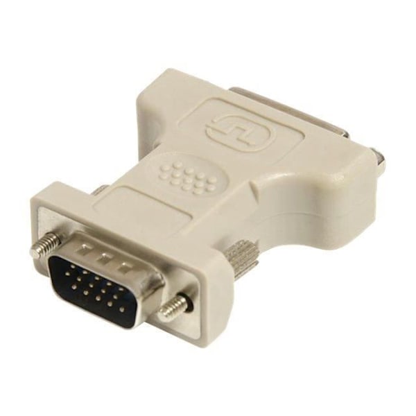 DVI til VGA-adapter - STARTECH - DVI-I Hun - HD-15 Han - Beige - Videoadapter
