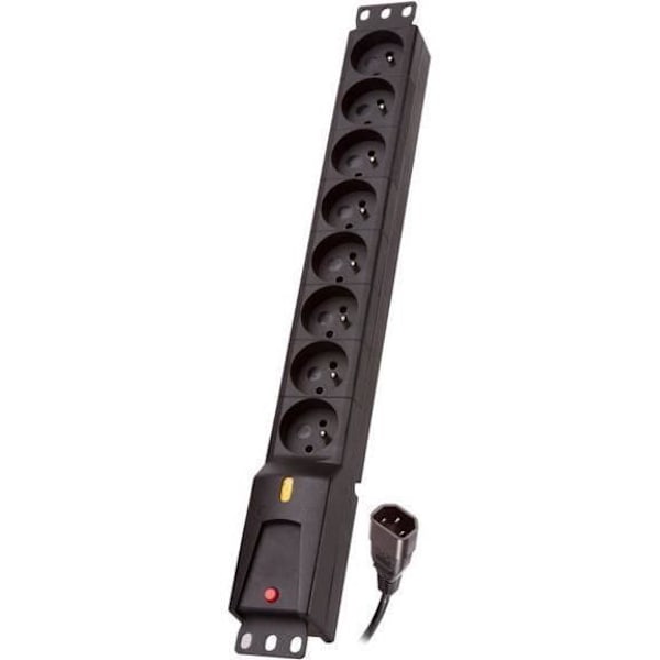 Lestar latte d'alimentazione LZRM 810 BW IEC 320 PDU 3m