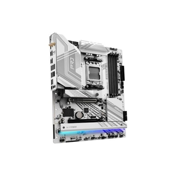 Moderkort - ASROCK - X870E Pro RS WiFi - Indbygget WiFi - DDR4 SDRAM - ATX
