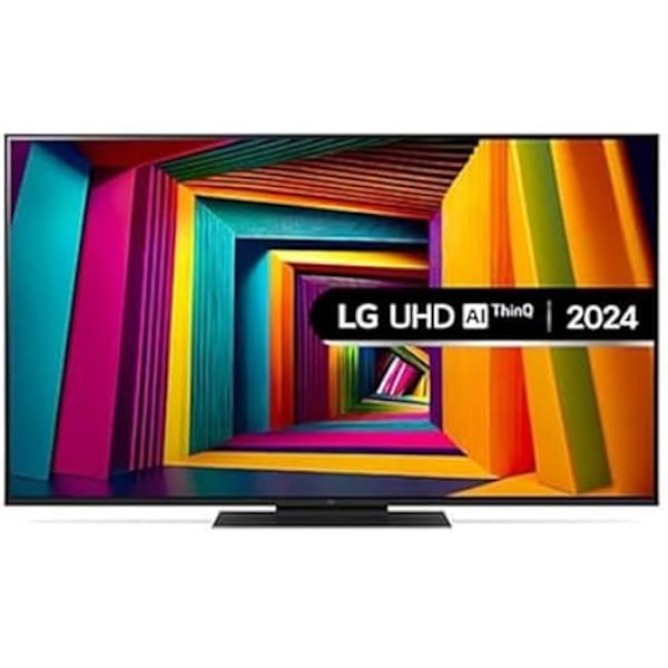 LG 55UT91006LA 4K Ultra HD LED TV - Smart TV - Buet skærm - Wi-Fi Sort