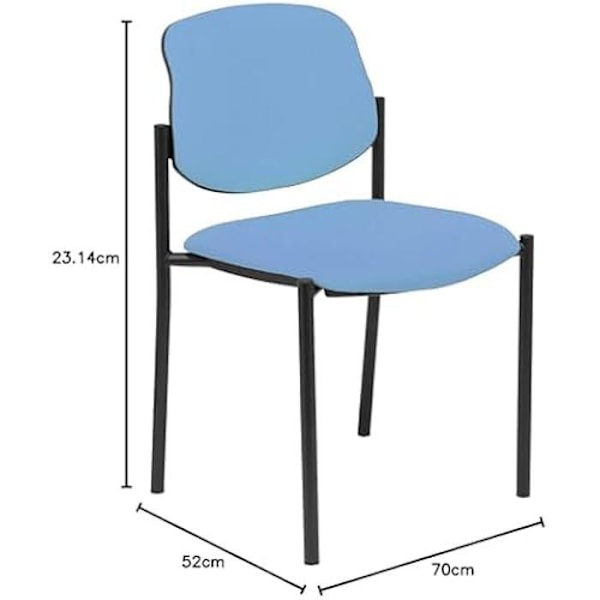 Stol konfidentiell - PIQUERAS Y CRESPO - 27NBALI13 - Svart - Nutida design - 1 plats Färg