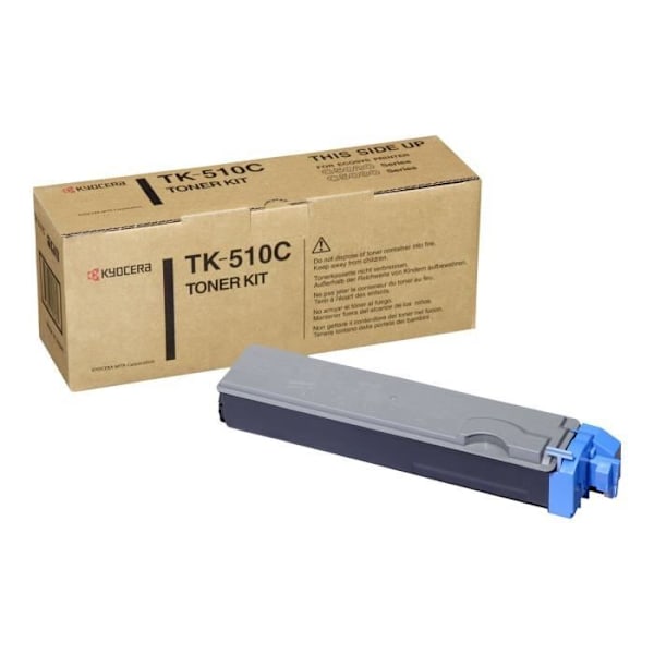 Toner - Kyocera - TK 510C - Farve Cyan - Kompatibel - Pakke med 1