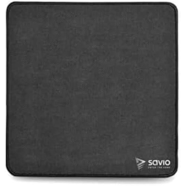 Spilmus - SAVIO - Præcisionskontrol S 25X25 - Sort - Ridsefast - Designet til gaming