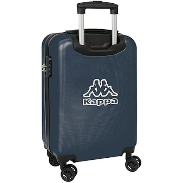 Kappa Dark Navy pyörillä varustettu matkalaukku - SAFTA - 20 tuuman matkustamovaunu - TSA-lukko - Kevyt