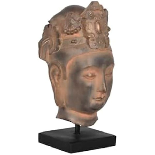Dekorativ figur - HOME ESPRIT - S3055366 - Brun Sort - 15 x 18 x 38 cm - Flerfarvet Flerfärgad
