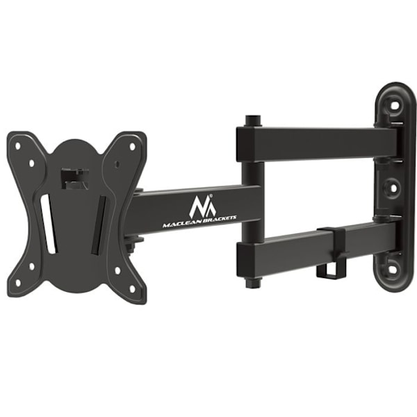 Support Maclean til TV eller monitor, max. VESA 100x100, 13-32", 30kg, sort, MC-417