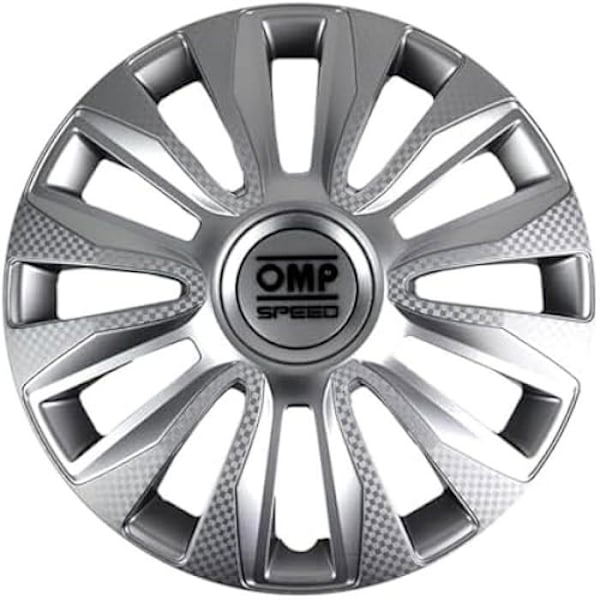 Napakorkit - OMP - OMPS07011323 - Itsekiinnittyvä - Matta hopea - ABS