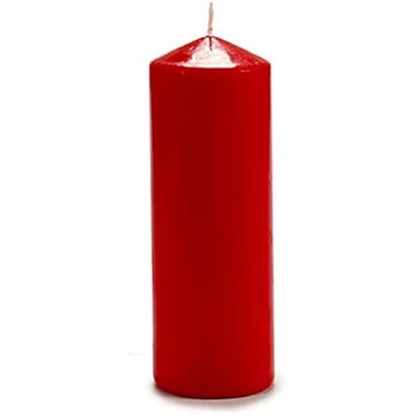 Bougie - AKKORDI - Punainen - 20 cm - Vaha - 4 kappaletta Flerfärgad