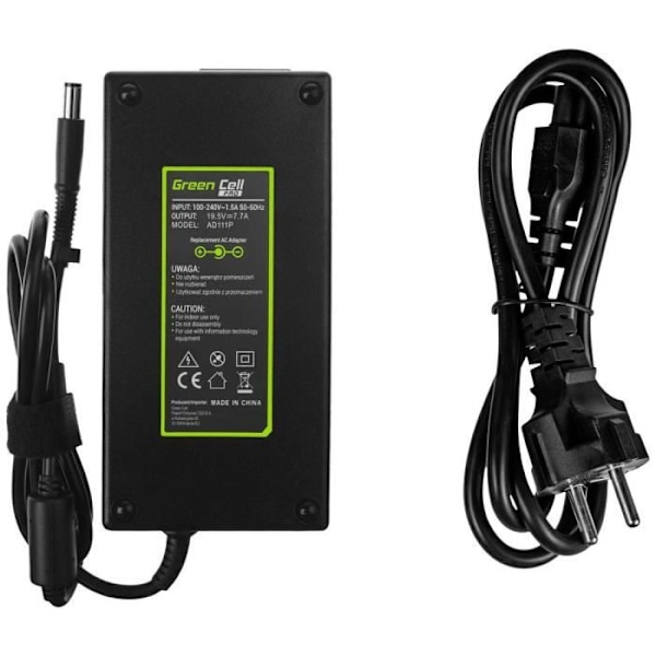 Strömförsörjning för bärbar dator - GREECELL - GC-AD111P - 19,5 V - 7,7 A - Utgångskontakt(ar)
