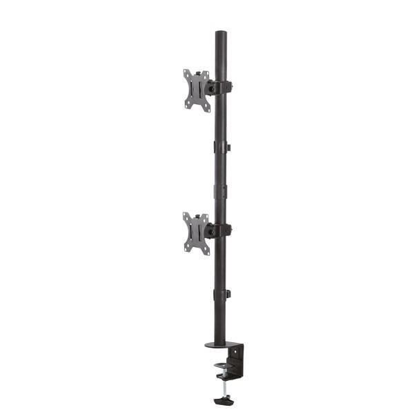 Skrivbordsstöd - NewStar - FPMA-D550DVBLACK - För 2 LCD-skärmar - Svart - 10"-32"