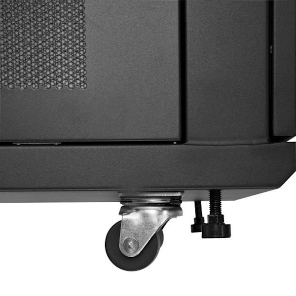 RACK-palvelin - StarTech.com - 18U - 31in Syvyys - Musta - Lukittava Verkko-ovi