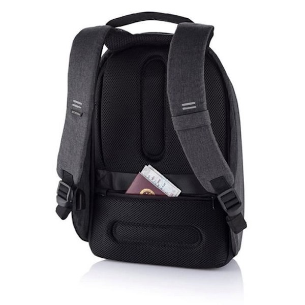 Ansluten ryggsäck - XD Design - Bobby Hero Small - Svart - Stöldskydd - 13,3 tum Svart