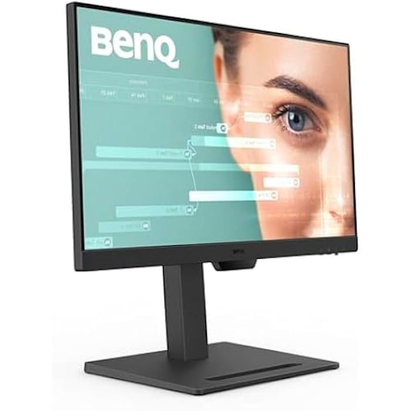 BenQ GW2490T hjemmekontorskærm 23,8 tommer IPS 1080p, 100 Hz, ergonomisk design, sRGB 99%, VESA, HDMI, DP, B.I., Lav