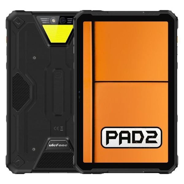 Ulefone kosketusnäyttötabletti - UF-TAP2/OE - Armor Pad 2 8/256GB LTE tabletti musta ja keltainen musta