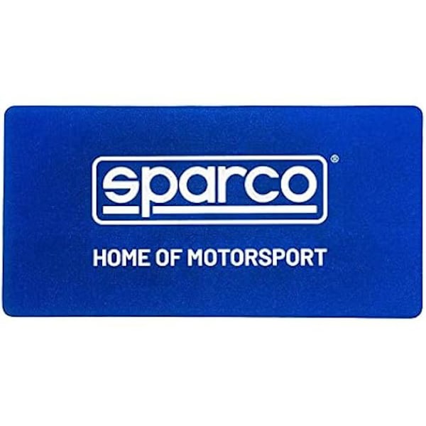 Tæppe - SPARCO - Blå - Skridsikker - Vævet stof - Gummi blå