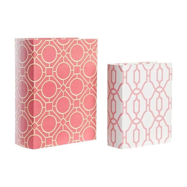 Säilytyslaatikko - DKD Home Decor - S3032129 - Väri Vaaleanpunainen - Sisäkäyttöön - Unisex
