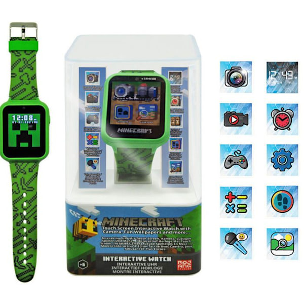 Educa Borras Minecraft smartklocka grön