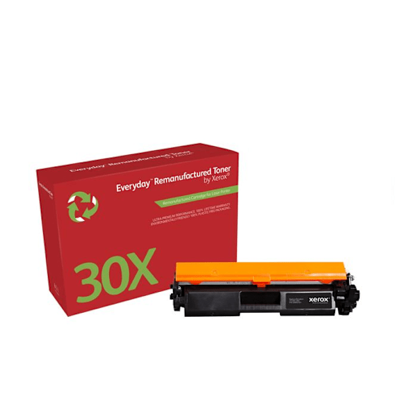 Tonerkassette - XEROX - CF230X - Sort - Høj kapacitet (XL) - Kompatibel med HP
