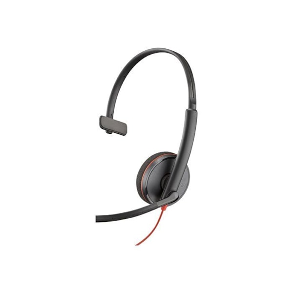 Headsetmikrofon - trådbunden - USB-C - HP Inc. - Poly Blackwire 3210 - Blackwire 3200-serien - headsetmikrofon - on-ear - trådbunden - Sup