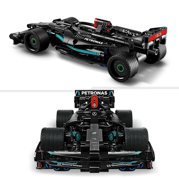 LEGO Technic 42165 Mercedes-AMG F1 W14 E Performance Pull-Back, Legetøjsbil, Replika Svart