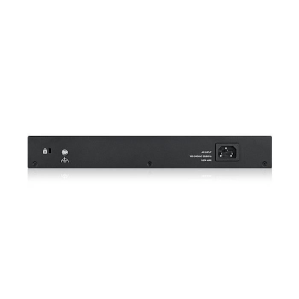 Zyxel GS1900-24EP - Switch - Smart - 24 x 10/100/1000 (12 PoE) - Rackmonterbar, vægmonterbar - PoE (130 W)