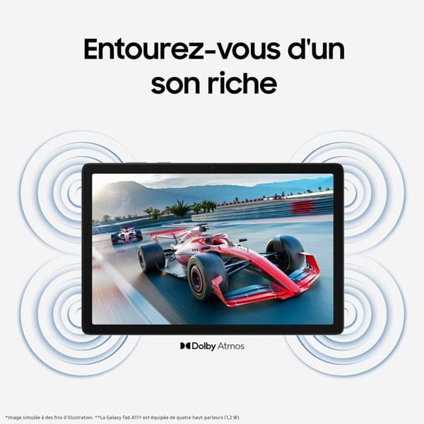Samsung Galaxy Tab A11+ 11" 128 GB Grå