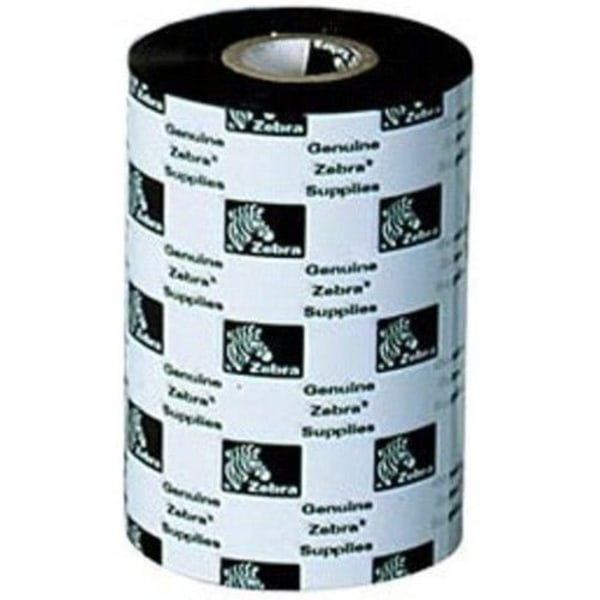 Cartouchebånd Zebra 02100BK06045 original Sort