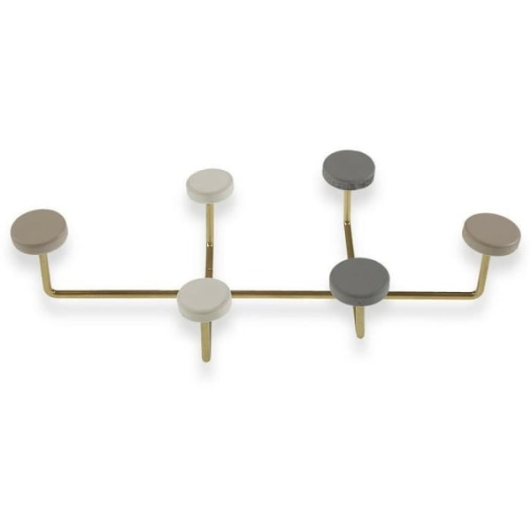 metallipuiden mdf-teline (6,5 x 22 x 41 cm)