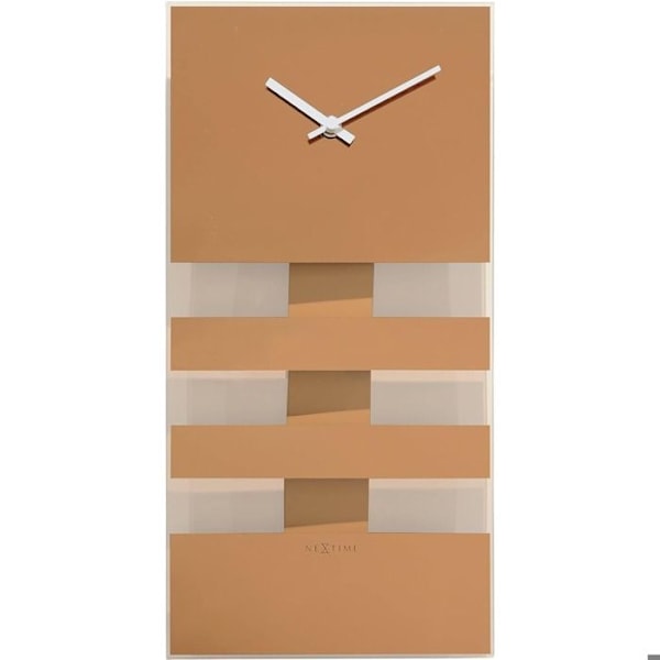 Klocka - Nextime - 2855CO - Kvarn - Glas urtavla - Chic stil guld/guld