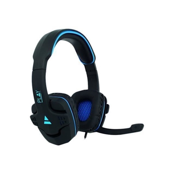 Ewent PL3320 Play Gaming täysikokoinen langallinen kuulokemikrofoni, 3,5 mm:n liitin