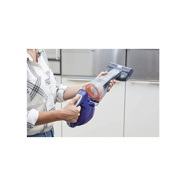 Black & Decker DVB315JP-QW, trådløs håndstøvsuger - 12V - Speciel til kæledyrshår, koboltblå, 24 W, 400 milliliter