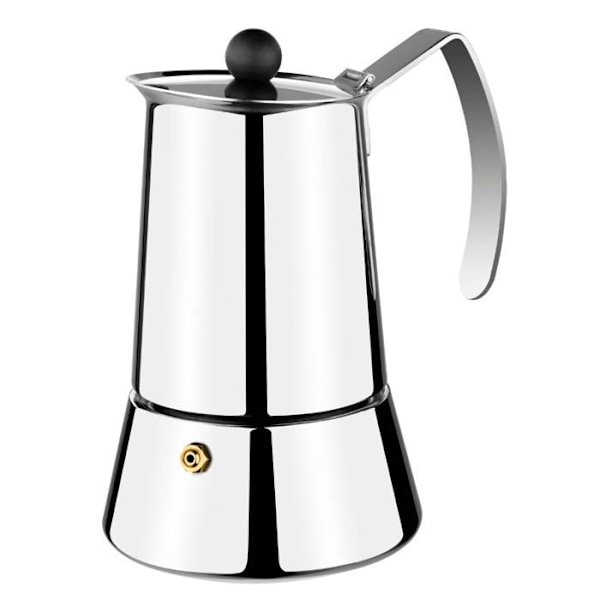 Kaffekanna - Monix - Eterna - 6 Koppar - Rostfritt Stål - Induktionskompatibel