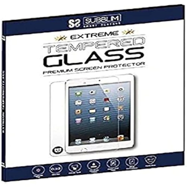 2-pack skärmskydd i härdat glas för Apple iPad 9.7 2018-17/PRO 9.7/iPad 5 - SUBBLIM