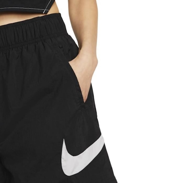 Lyhyt Nainen - Nike - DM6739-010 - Korkea vyötärö - Musta - 100% Kierrätetty polyesteri Svart XS