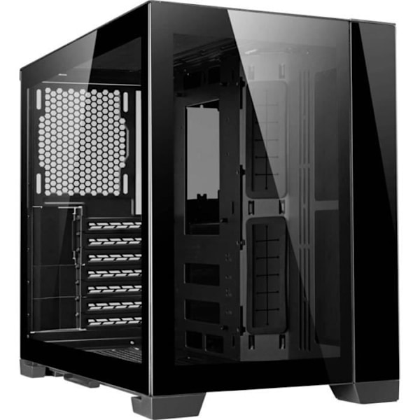 Lian Li O11D MINI -X Midi tower PC-fodral svart Svart