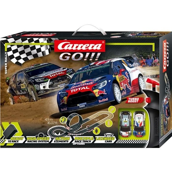 Carrera Go Circuit!!! - CARRERA-LEKSAKER - Super Rally - Vuxen - Brun - Inredning Flerfärgad