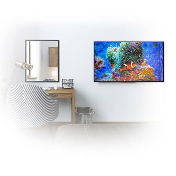 Support TV Mural - B-tech - BT8441/B - Sort - Metal - VESA 4 - Skærm op til 55 tommer