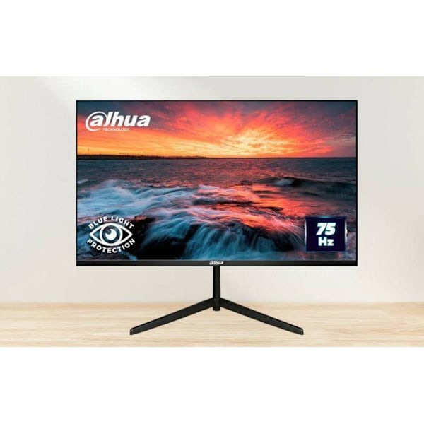 LED-näyttö 23,8" - Dahua - DHI-LM24-B200 - Full HD 1080p - 60 Hz - Vasteaika 6,5 ms musta