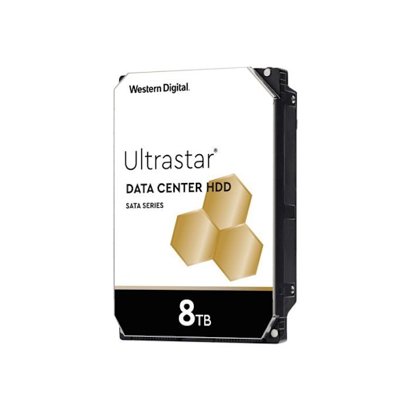 WESTERN DIGITAL HGST Ultrastar DC HC320 HUS728T8TALE6L4 intern hårddisk - 3,5" - 8 TB - SATA/600 - Server