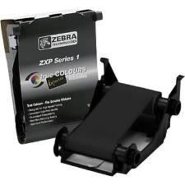 Painonauha - ZEBRA - 800011-101 - Musta - Yhteensopiva Zebra ZXP Series 1 kanssa