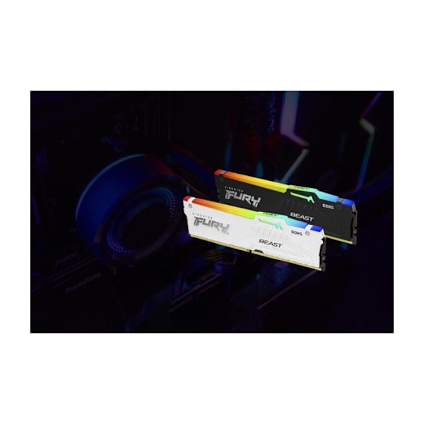 Muisti RAM - KINGSTON - FURY Beast - 16Go - DDR5 - 6000MT/s CL36 RGB