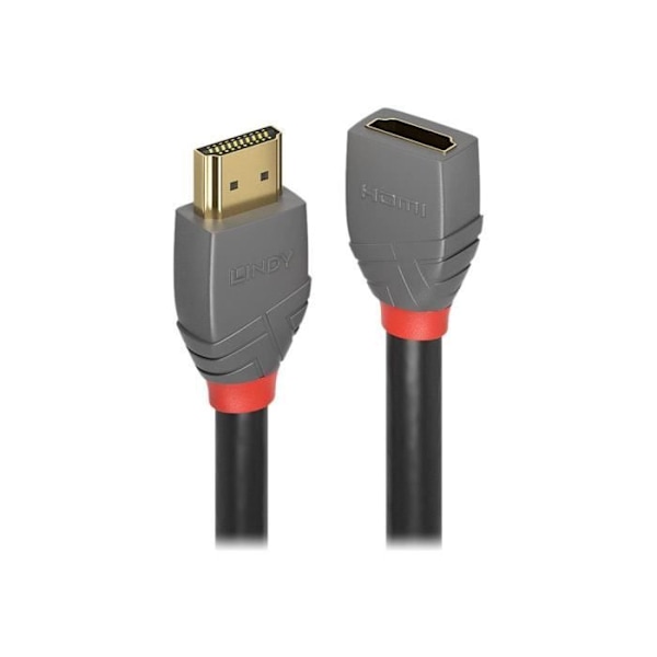 Lindy Anthra Line HDMI kabel - sort - 1 m