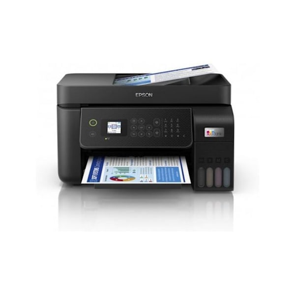 Multifunktionsprinter - EPSON - Ecotank Et-4800 - Inkjet - Trådløs - Sort