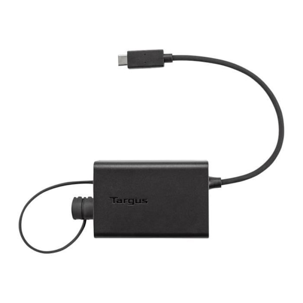 USB-C-multiplexer-adapteri - Targus - TU - Musta - Dockkaus - USB 3.2 Gen 1 musta