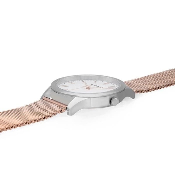 Herreur - RADIANT - RA553605 - Milanese mesh - Rustfrit stål - Kvarts Rosa